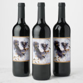 Laten we een toast maken! Cheers! Wijn Etiket (Flessen)