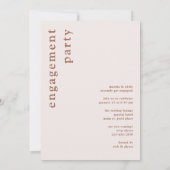 Laten we een toost uitbrengen op een verlovingsfee kaart (Achterkant)