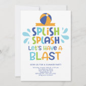 Laten we een uitnodiging voor een laatste pool heb (Voorkant)