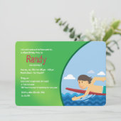 Laten we een uitnodiging voor het Surf halen (Staand voorkant)