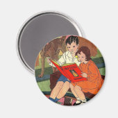 Laten we een verhaalmagneet lezen magneet (Voorkant / Achterkant)