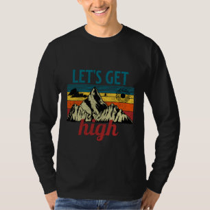 laten we een vintage T-shirt voor wandelen dragen