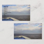 Laten we een visitekaartje onderzoeken/kruisen (Voorkant / Achterkant)