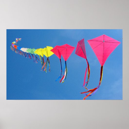 Laten we een vlieger vliegen! poster (Voorkant)