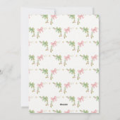 Laten we een vrolijk, grillig kerstfeest krijgen feestdagenkaart (Achterkant)