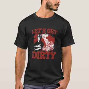 Laten we een vuilnisbakker maken. t-shirt