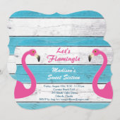 Laten we een vuurpeloton met Sweet Sixteen uitnodi Kaart (Voorkant / Achterkant)