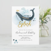 Laten we een welkome uitnodiging voor de verjaarda (Staand voorkant)