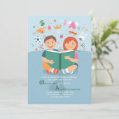 Laten we eens lezen over de uitnodiging (Staand voorkant)