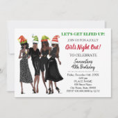 Laten we Elfed Up Kerstavond uit Verjaardag Kaart (Voorkant)