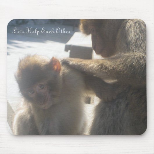 Laten we elkaar helpen met de muismat (Voorkant)