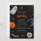 Laten we elke dag van de zondag een spleet hallowe kaart (Voorkant)