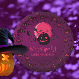 Laten we elke dag van de zondag een spleet hallowe papieren bordje