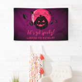 Laten we elke dag van de zondag een spleet hallowe spandoek (Insitu)