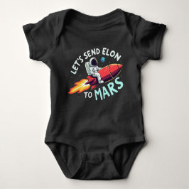 Laten we Elon naar Mars Baby sturen Romper