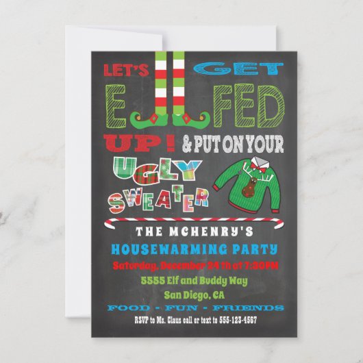 Laten we Elveelheid opzoeken op uitnodiging van Ch (Voorkant)