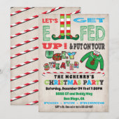 Laten we Elveelheid opzoeken op uitnodiging van Ch (Voorkant / Achterkant)