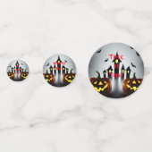 Laten we eng Halloween zijn Jack 'o Lantern Con Confetti (Voorkanten)