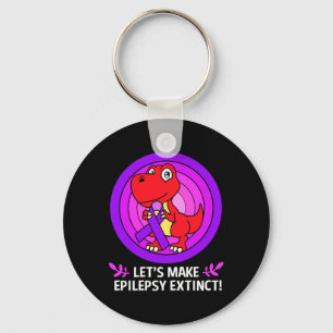 Laten we epilepsie tot een uitgestorven Kind maken Sleutelhanger