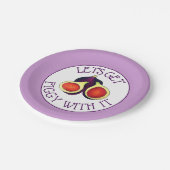 Laten we er een beetje bij stilstaan. Grappig als  Papieren Bordje (Gekanteld)