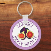 Laten we er een beetje bij stilstaan. Grappig als  Sleutelhanger (Voorkant)