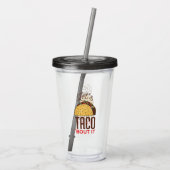 Laten we er eens over praten acryl drinkbeker (Achterkant)