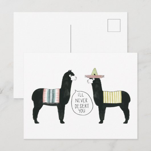 Laten we er eens over praten | Ik zal je nooit waa Briefkaart (Voorkant / Achterkant)