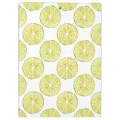 Laten we er eens over praten | Limoen Patroon Klembord (Achterkant)