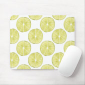 Laten we er eens over praten | Limoen Patroon Muismat (Met muis)