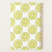 Laten we er eens over praten | Limoen Patroon Planner (Achterkant)