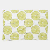 Laten we er eens over praten | Limoen Patroon Theedoek (Horizontaal)