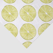 Laten we er eens over praten | Limoen Patroon Tissuepapier (Detail)