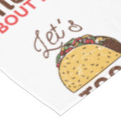 Laten we er eens over praten tafelkleed (Gekanteld)