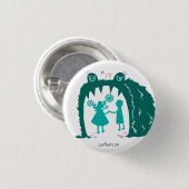 Laten we erin gaan. ronde button 3,2 cm (Voorkant /achterkant)