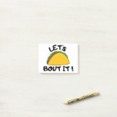 Laten we erover praten post-it® notes (Op bureau)