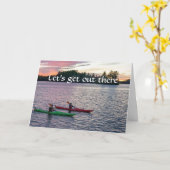 LATEN WE ERUIT KOMEN... **UW BIRTHDAY* CA KAART (Gele Bloem)