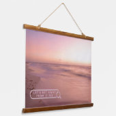 Laten we ervan wegkomen Alles Hangend Wandkleed (Gebogen)