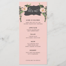 Laten we eten! | Desert Cactus Bloom 5 Cursus Brui Menu