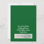 Laten we eten, Drinken en vrolijk zijn Kaart (Achterkant)