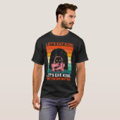 Laten we eten kinder interpunctie redt levens Hall T-shirt (Voorkant volledig)