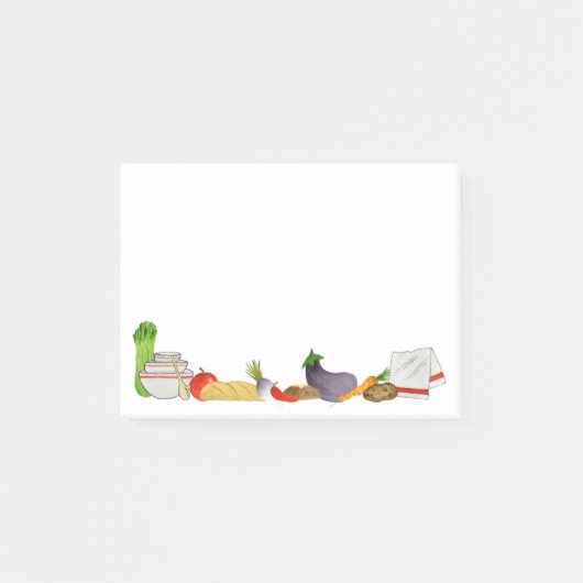 Laten we eten! post-it® notes (Voorkant)