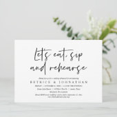 Laten we eten, zingen en repetities, repetitief di kaart (Staand voorkant)