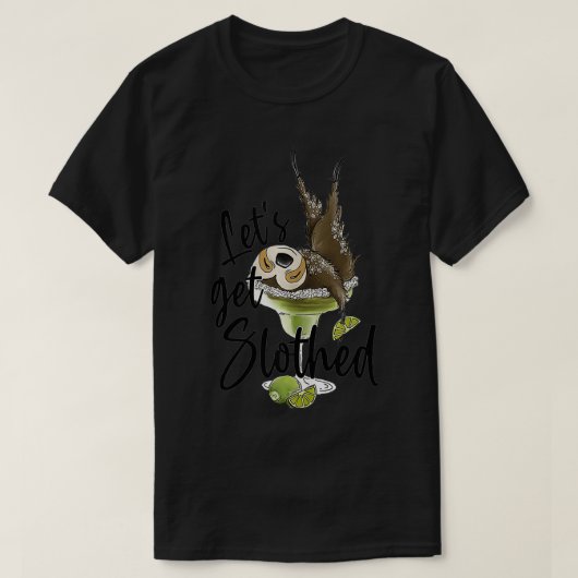Laten we even genieten van de grappige Slote Marga T-shirt (Design voorkant)