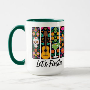 Laten we feest vieren Cinco De Mayo Mok – Kleurrij