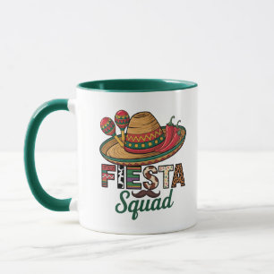 Laten we feest vieren Cinco De Mayo Mok – Kleurrij