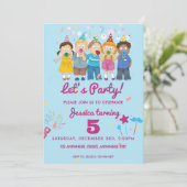 Laten we feest vieren. kaart (Staand voorkant)