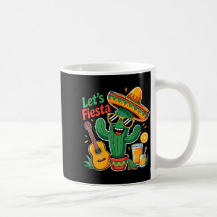 Laten we feest vieren Mexicaans 5 de mayo grappig Koffiemok