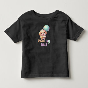 Laten we feest vieren Puppy Verjaardag Kinder Shirts
