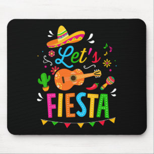 Laten we feest vieren voor grappige Cinco De Mayo Muismat