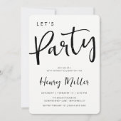 Laten we feestelijke feestelijke feestdag vieren kaart (Voorkant)